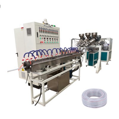 PVC šķiedras pastiprinātas šļūtenes mašīna