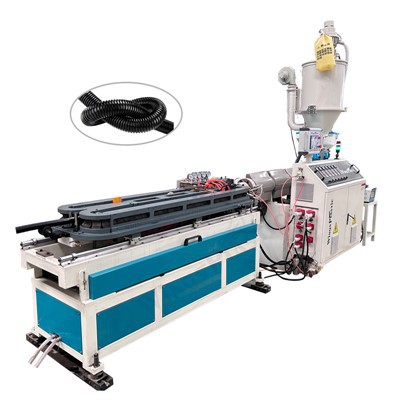 Vienas sienas gofrētu cauruļu ekstrūzijas mašīna